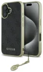 Guess GUHCP16MGF4GGR Hardcase 4G Charms Collection Aizsargapvalks priek&scaron; iPhone 16 Plus 6.7" / melns