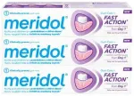 Meridol Fast Action Toothpaste Trio - Zubn&iacute; pasta 75ml