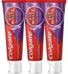 Colgate Max White Purple Trio Toothpaste 75ml