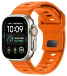 TECH-PROTECT SILICONE LINE APPLE WATCH 8 / 9 / 10 / 11 / 12 / SE / ULTRA (44 / 45 / 46 / 49 MM) ORANGE