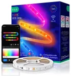 Smart Digital RGB IC WIFI LED Strip F4, 5m, 24W, TUYA / Smart Life