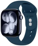 TECH-PROTECT SILICONE APPLE WATCH 8 / 9 / 10 / 11 / 12 / SE / ULTRA (44 / 45 / 46 / 49 MM) NAVY BLUE