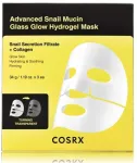 Cosrx Advanced Snail Mucin Glass Glow Hidrogēla Maska 34g * 3pcs