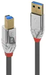 USB 3.0 kabelis Typ A/B Cromo Line M/M 5m LINDY