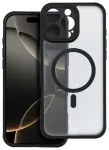 FULL MATTE MAG COVER telefono dėklas su MagSafe palaikymu iPhone 16 Pro Max juodas