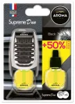 Car air freshener AROMA SUPREME DUO BLACK