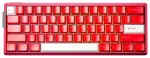 Aula AG60 EN 60% vadu CNC alumīnija mehāniskā spēļu tastatūra 8000Hz + RGB apgaismojums Red+White