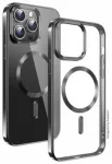 Swissten Clear Jelly Magstick Metallic Case Aizsargapvalks Priek&scaron; Apple iPhone 16 Pro