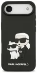 Karl Lagerfeld 3D Rubber Karl and Choupette Case Aizsargapvalks priek&scaron; Apple iPhone 17 Air