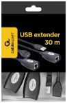 Gembird UAE-30M USB pagarinātājs 30 m / melns