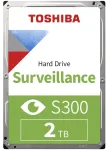 HDD Video Surveillance TOSHIBA S300 2TB SMR, 3.5'', 128MB, 5400RPM, SATA, TBW: 180