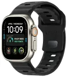 TECH-PROTECT SILICONE LINE APPLE WATCH 8 / 9 / 10 / 11 / 12 / SE / ULTRA (44 / 45 / 46 / 49 MM) BLACK