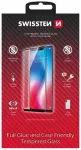 Swissten Full Face Tempered Glass Aizsargstikls Pilnam Ekrānam Apple iPhone 11 Melns