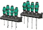 Wera Schraubendreher Satz Big Pack 300 (Black/gr&uuml;n, Kraftform Plus, Lasertip)