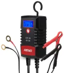 Digital battery charger AGM GEL STD LiFePo4 MAX 4A 6/12V PRO HOOK AMIO-04531