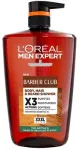 L&acute;Or&eacute;al Men Expert Barber Club Du&scaron;o gelis kūnui, plaukams ir barzdai 1000ml