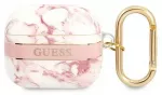 Guess case for Airpods 3 GUA3HCHMAP pink Marble