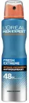 L&acute;Or&eacute;al Men Expert Fresh Extreme Antiperspirant - Antiperspirant ve spreji 150ml
