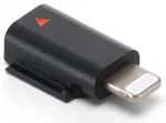 DJI Mic 3 Mobile Phone Adapter Lightning Mobilā tālruņa adapters / melns
