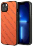 Karl Lagerfeld KLHCP13SPTLO Aizsargapvalks priek&scaron; iPhone 13 mini 5,4" / oranžs