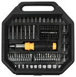 Benson Tools Ratchet Screwdriver Bit&Socket Set sprūdrata skrūvgriežu uzgaļu un uzgaļu komplekts (101 daļa) Cr-V