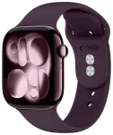 TECH-PROTECT SILICONE APPLE WATCH 8 / 9 / 10 / 11 / 12 / SE / ULTRA (44 / 45 / 46 / 49 MM) DEEP BURGUNDY