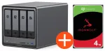 UGREEN NASync DXP4800 Plus NAS sistema 4 lizdų 4TB įskaitant 1x Seagate IronWolf ST4000VN006 4 TB