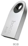 USB atmintinė 8GB USB 2.0 (USB A) Hoco mini UD9 sidabrinė