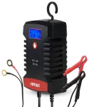 Digital battery charger AGM GEL STD LiFePo4 MAX 6A 6/12V PRO HOOK AMIO-04532