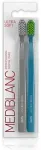MEDIBLANC Ultra Soft Grey/Blue - toothbrush 2 pcs