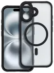 Full Matte Mag telefono dėklas su MagSafe palaikymu iPhone 16 juodas