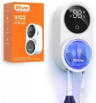 Bitvae X122 universāls zobu birstes sterilizators ar LED viediekrānu 1800mAh White