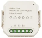 TUYA HS084080 Viedais Enerģijas Skaitītājs 1P+N / 80A / Wi-Fi