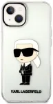 Karl Lagerfeld IML Ikonik NFT Case Aizsargapvalks priek&scaron; iPhone 14 Plus / caurspīdīgs