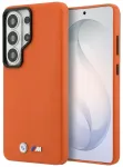 BMW M Case Metal Logo MagSafe Aizsargapvalks priek&scaron; Samsung Galaxy S26 Ultra / oranžs