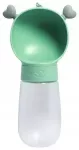Dog outdoor drinking cup green