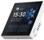 Dviejų kanalų i&scaron;maniųjų namų valdymo panelė Sonoff NSPanel86PW-Relay
