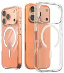 Araree Duple M telefono dėklas su MagSafe palaikymu iPhone 17 Pro skaidrus