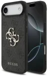 Guess 4G Big Logo Case Aizsargapvalks priek&scaron; iPhone Air / melns