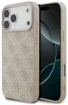 Guess 4G Classic Case Aizsargapvalks priek&scaron; iPhone 18 Pro Max / iPhone 17 Pro Max / rozā