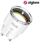 Smart ZigBee Socket NOUS A1, 10A with energy meter, TUYA / Smart Life