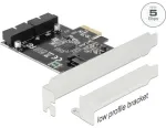 Valdiklis Delock PCIe x1 - 2x USB 3.0 (90387)