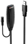LINDY USB 3.0 aktyvus pratęsimo laidas Tipas A/A vyrų/moterų 10m