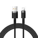 Joyroom Lightning - USB kabelis 2.4A, 1.2m Black (S-1224N2)