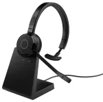 Jabra Evolve 65 TE UC Mono USB-A su įkrovimo stotele