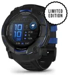 I&scaron;manusis laikrodis Garmin Instinct&reg; 3 &ndash; 50 mm, AMOLED su keičiamu silikoniniu dirželiu 26 mm Bolt Blue Black