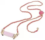 Chain / Rope with holder GLAMOUR fit all models 80mm max width PINK