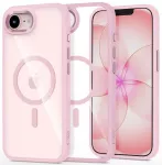 TECH-PROTECT MAGMAT telefono dėklas su MagSafe palaikymu iPhone 16e | iPhone 17e rožinis skaidrus