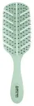 Beter Detangling Natural Fiber Hair Brush Green
