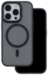 Frozen Mag telefono dėklas su MagSafe palaikymu iPhone 15 Pro Max juodas